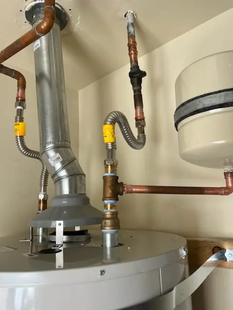 Water heater installation and plumbing repair in Spring Country